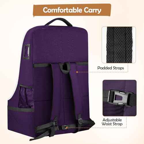 Padded Carseat Travel Bag for Airplane