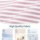 7 Set Striped Packing Cubes for Travel Carry on Suitcase