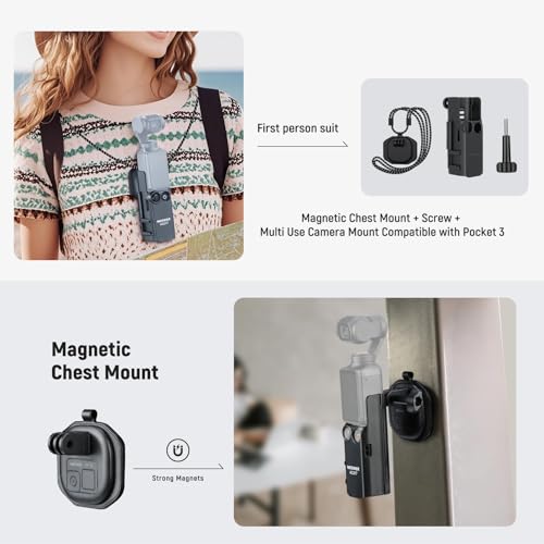 Basics 16 in 1 Accessories Kit Compatible with DJI OSMO Pocket 3