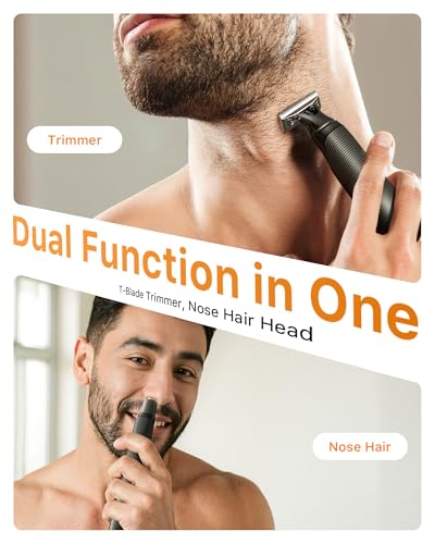 2026 Upgraded] Body & Nose Hair Trimmer Kit