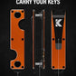 Key Organizer Key Holder Compact Key Case Minimalist Metal Key Chain Key Holder for Keychain Secures 8