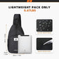 Sling Bag RFID Crossbody Sling Backpack Cross Body Shoulder Bag Travel Hiking Daypack for Women Men