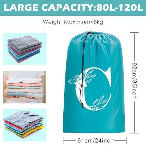2 Pack Extra Large Travel Laundry Bag (2 Count)