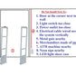 Starter Kit EAS RF Retail and Clothing Store Security Tower Antenna System 1000 Tags and Warning Stickers. Great for Shop Protection