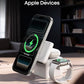 3-in-1 Cube MagSafe Compatible Qi2 15W Foldable Charging Station