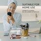 3Pcs Crystal Clear PVC Travel Toiletry Bag Kit for Women Men (3 Count)