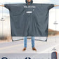 Hooded Rain Poncho for Adult Waterproof Lightweight Raincoat