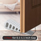 Rubber Door Stopper Wedge (3 Count)