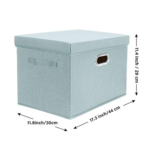 Collapsible Storage Bins With Lids (2 Count)
