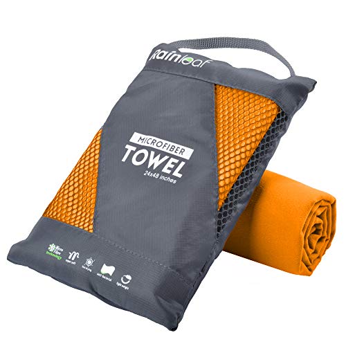 Microfiber Towel Quick Dry Camping & Travel & Gym Towel. Compact