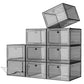 Large Thick Clear Shoe Organizer (9 Count)