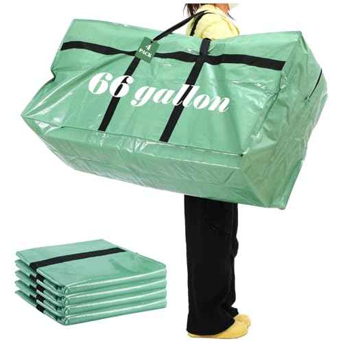 4 Pcs 66 Gallon Extra Large Moving Bags Heavy Duty Storage Bag (4 Count)