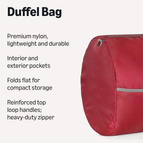 Extra Large Foldable Nylon Duffel Bag for Travel