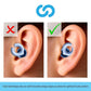 Hush Hoops Reusable Noise Reducing Ear Plugs