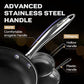 11 Piece Stainless Steel Pots and Pans Set Non Stick