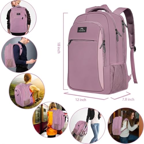 Dark Purple Personal Item Backpack
