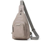 10L Crossbody Sling Bag for Women Men Anti Theft Cross Body Fanny Pack Belt Bag Purse Gifts for Women Faux Leather