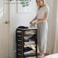 100L Laundry Hamper with Lid