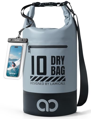 Dry Bag Waterproof Backpack with Phone Pouch 5L