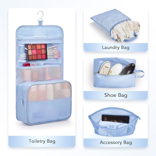 10 Set Compression Packing Cubes for Travel Essentials (10 Count)