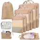Compression Packing Cubes for Travel (10 Count)