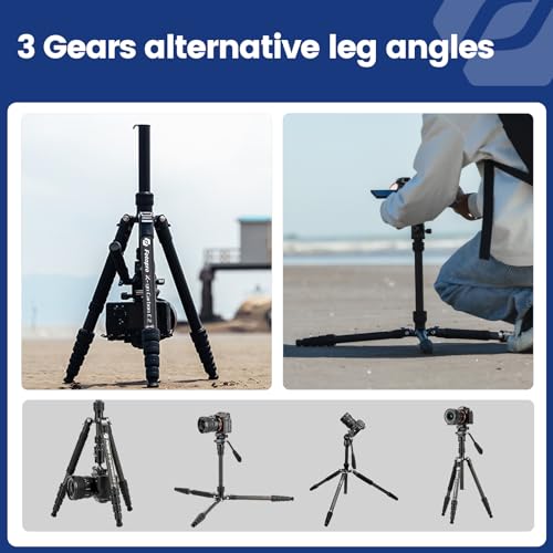 59" Carbon Fiber Travel Tripod