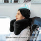 Travel Neck Pillow for Airplane Pillow Comfortably Supports Head