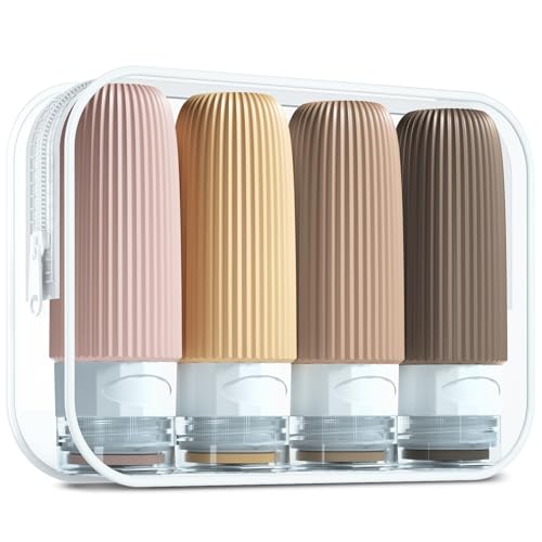 Travel Bottles for Toiletries (4 Count)