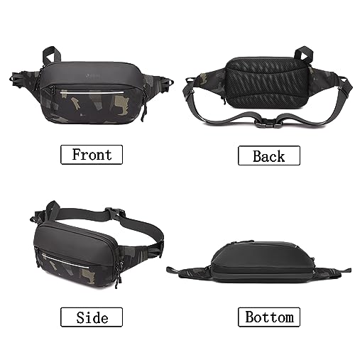 Crossbody Fanny Pack Belt Bag for Women & Men with Multi