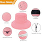 Sun Hats for Women Bucket Hat UV Protection Fishing Hat Wide Brim Safari Hats 2 in 1 Zip