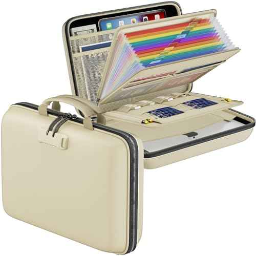 Fireproof File Organizer with Lock