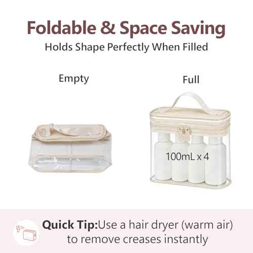 Clear Makeup Bag for Travel