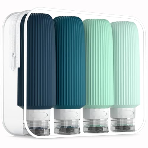Travel Bottles for Toiletries (4 Count)