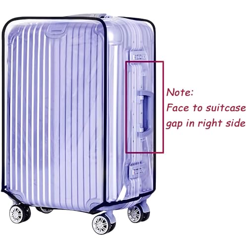 30 Inch PVC Clear Suitcase Cover