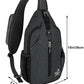 Crossbody Sling Backpack Sling Bag Travel Hiking Chest Bag Daypack