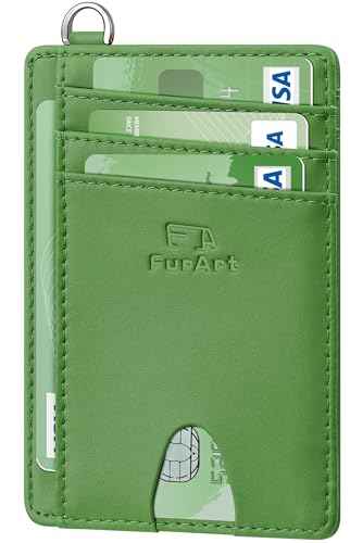 Slim Minimalist Wallet RFID Credit Card Holder for Men