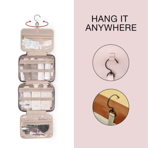 Toiletry Bag Travel Bag with Hanging Hook