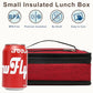Small Insulated Lunch box Portable Soft Bag Mini Cooler Thermal Meal Tote Kit with Handle for Work & School
