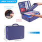 Fireproof File Organizer Bag with 13 Pockets Accordion File Folder