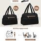 Puffer Travel Duffle Bag Waterproof Carry On Duffel Weekender Bag