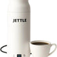 Jettle Electric Kettle - Travel Portable Heater for Coffee Tea Milk Soup - Stainless Steel Travel Water Boiler tea pot with Temperature Control - LED - Automatic Power Off - 450ml - Kitchen Appliance