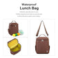 NOL Insulated Lunch Bags for Women Cooler Bag Lightweight Nylon Waterproof Lunch Box for Work