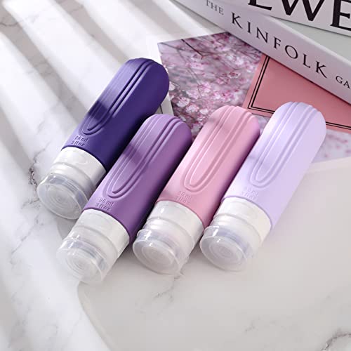 Travel Bottles for Toiletries (4 Count)