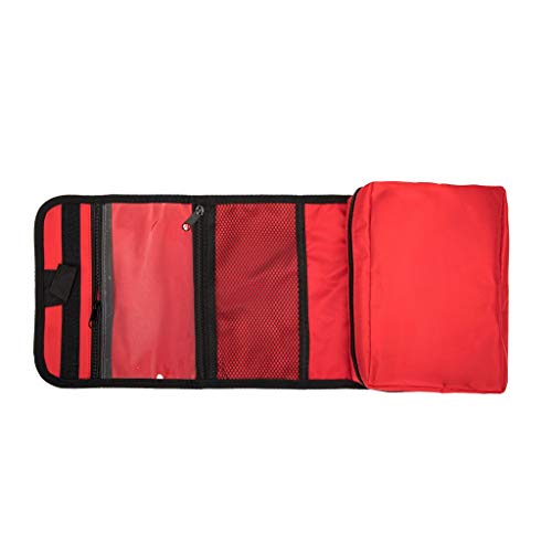 First Aid Bag Tote Empty Small First Aid Kit Bag Outdoor Travel Rescue Pouch First Responder Medicine Bag Pocket Container for Car Home Office Sport Outdoors