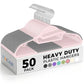 Heavy Duty Plastic Hangers 50 Pack with Non (53 Count)