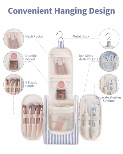 Small Hanging Travel Toiletry Bag for Women