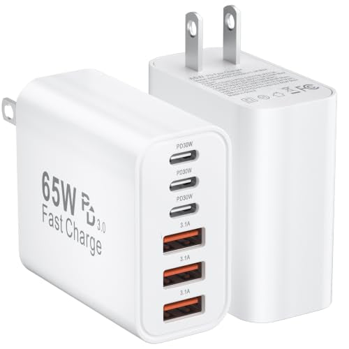 USB C Fast Charger Block (2 Count)