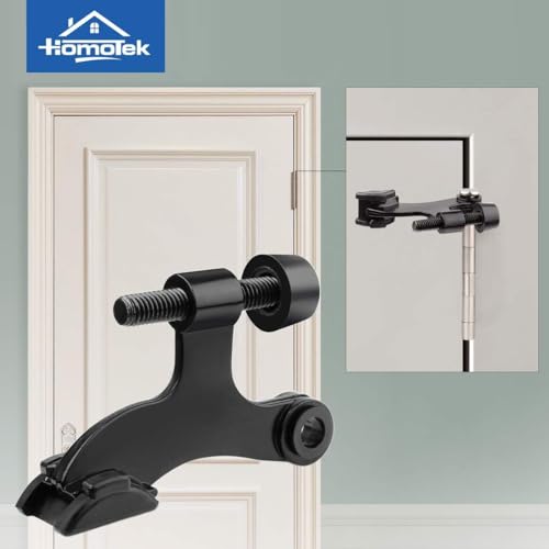 12 Pack Hinge Pin Black Door Stopper (12 Count)