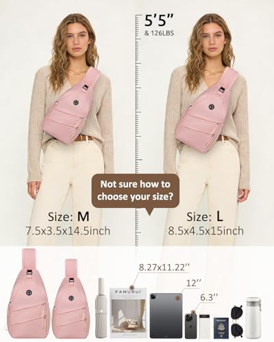 Crossbody Bags for Women Men Trendy Sling Bag Backpack Chest Bag