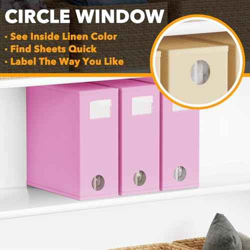 3 Pack Bed Sheet Organizers and Storage (3 Count)